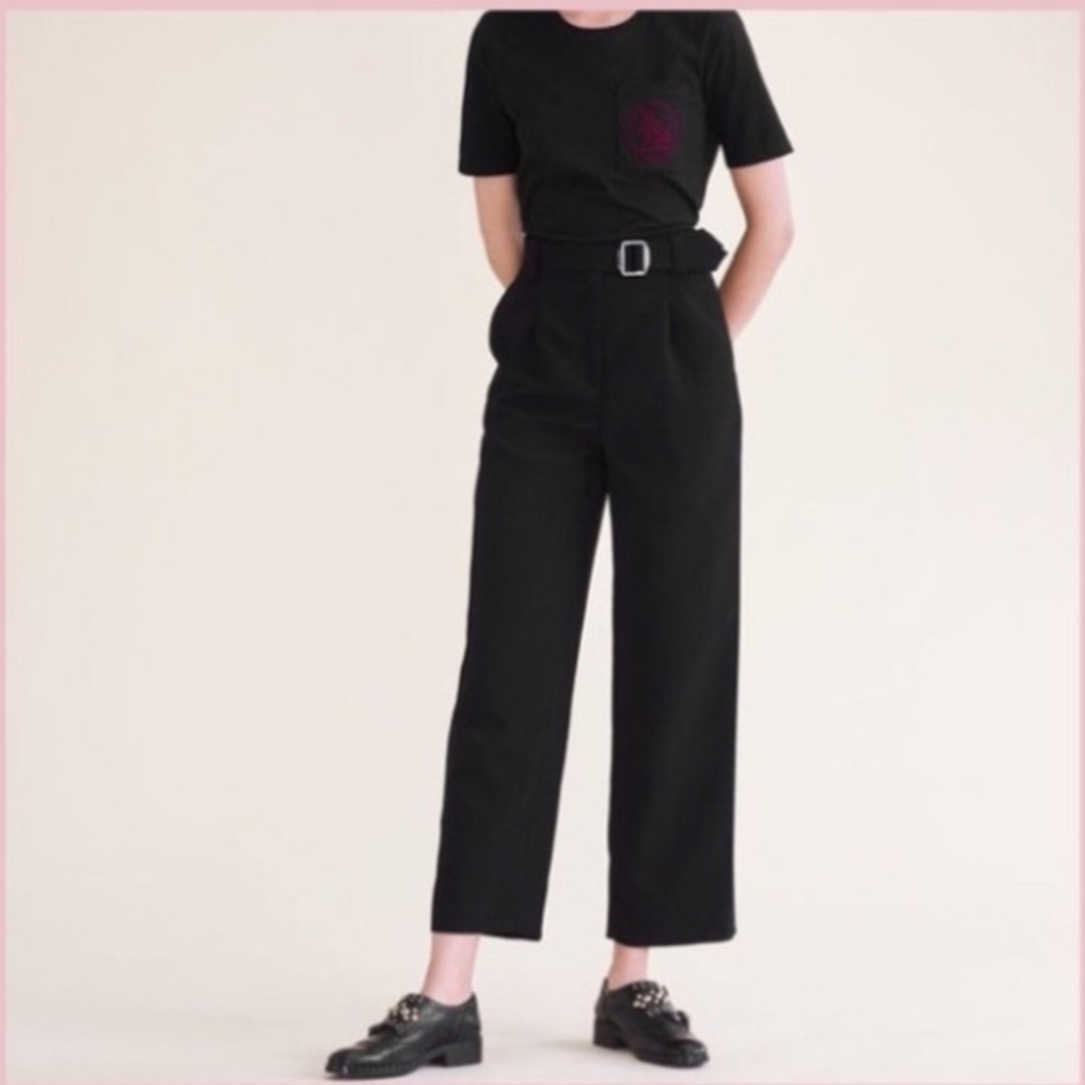 NWT Black Maje Pantalon Pastol EU Sz 36 US 6